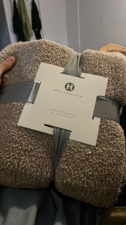 Hotel Collection Luxe Knit Throw Blanket 