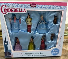 Disney store Cinderella ornaments