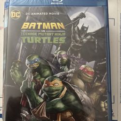 BRAND NEW SEALED Batman vs. Teenage Mutant Ninja Turtles Blu-ray Troy Baker