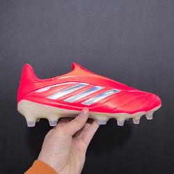 Adidas Predator Elite Laceless FG Soccer Cleats – Solar Red / Team Solar Yellow 2