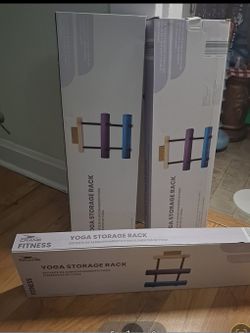 3 Brand New, Yoga Wall Mounted Racks.....$14 EACH