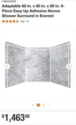 Shower Wall Kit Luxury 