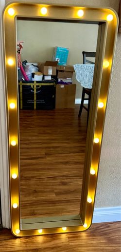 Full length vanity mirror