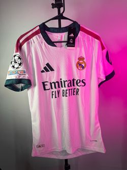 Real Madrid Adidas Soccer Jersey with Tags