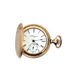 Elgin National Watch Co Grade 269 Model 2 Pocket Watch Gold Filled (PO1021677)