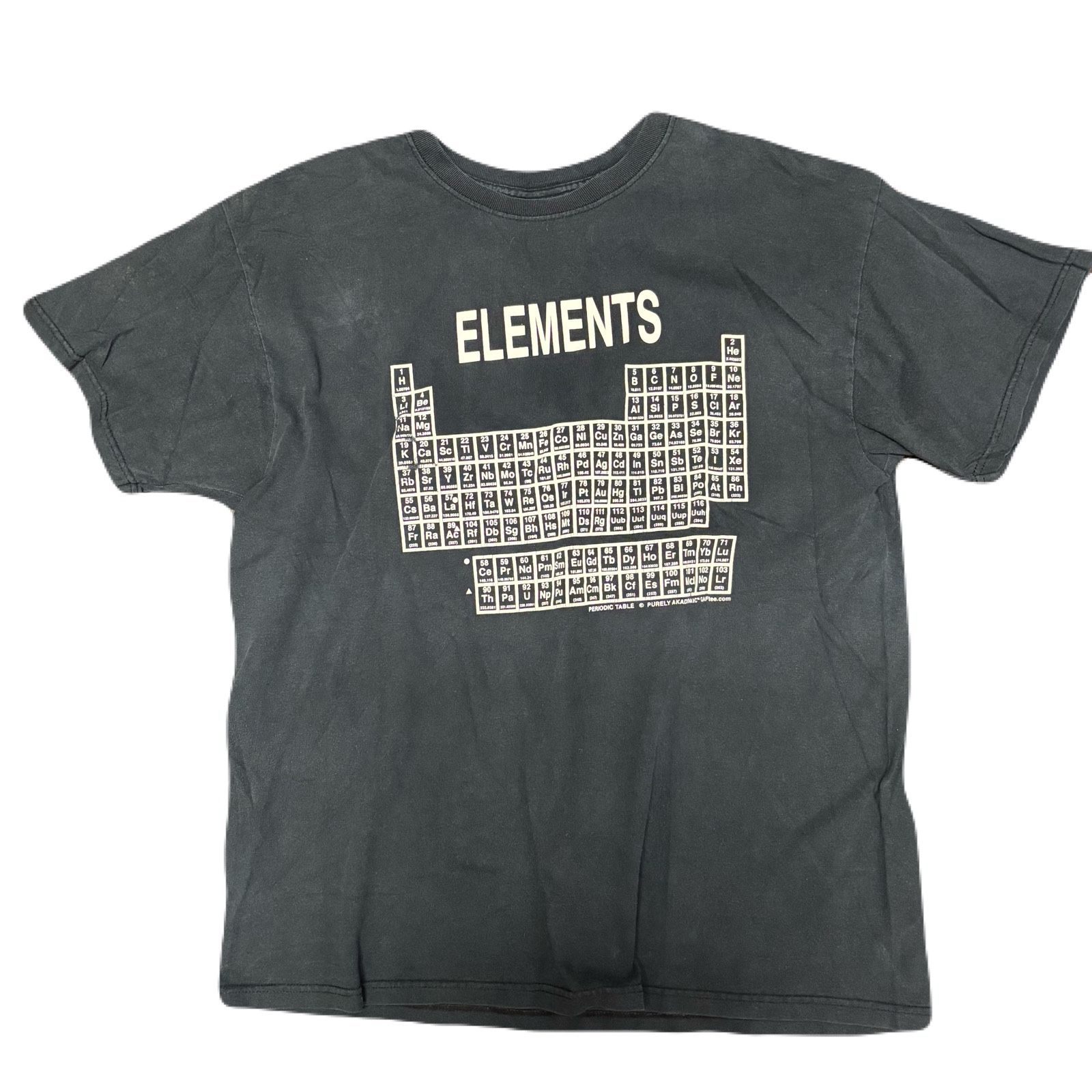 Men’s XL- Vintage periodic table elements graphic tee