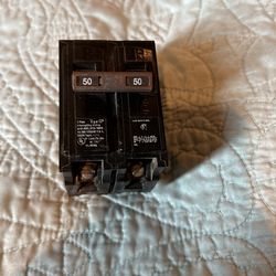 50 I-T-E Circuit Breaker Brand new Siemens Q250 2 Pole 50 Amp 120/240VAC Circuit Breaker