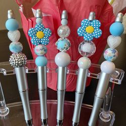 Beadable Springtime Pens