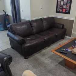 Leather Couch