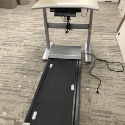 Like New Steelcase Sit To Walk Workstation