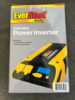EVERSTART MAXX 100 watt power inverter (NEW)