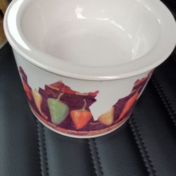 Dip Chiller Bowl ( Put Ice In Bottom To Keep Your Salsa Or Dip Cold)