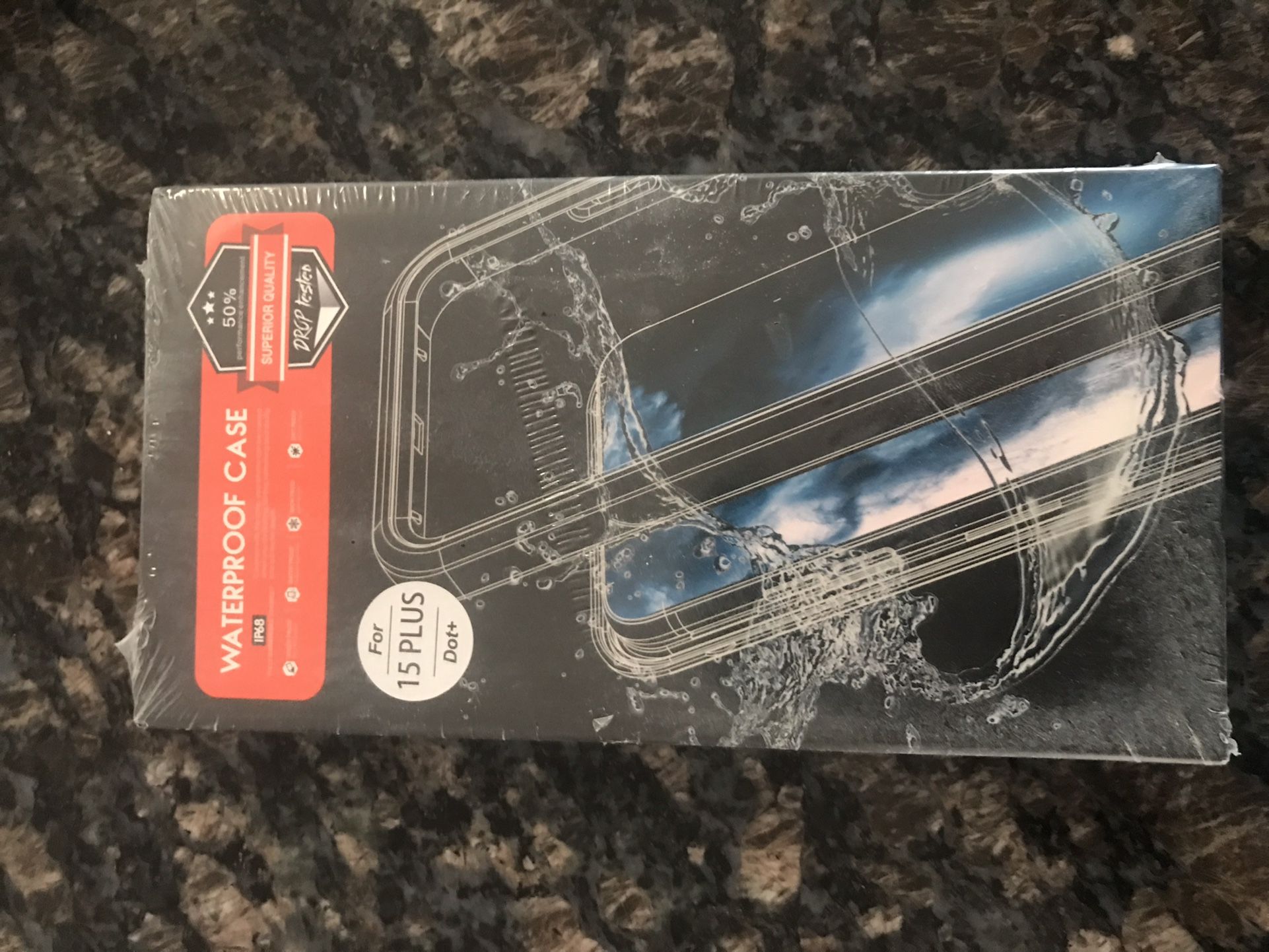 iPhone 15 Plus Waterproof Case And Screen Protector