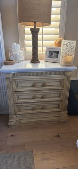 Two over size nightstands.