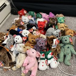 BEANIE BEAR LOT