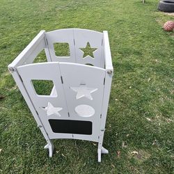 Kids enclosed stool