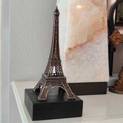 Bronze Metal Eiffel Tower Figurine Souvenir