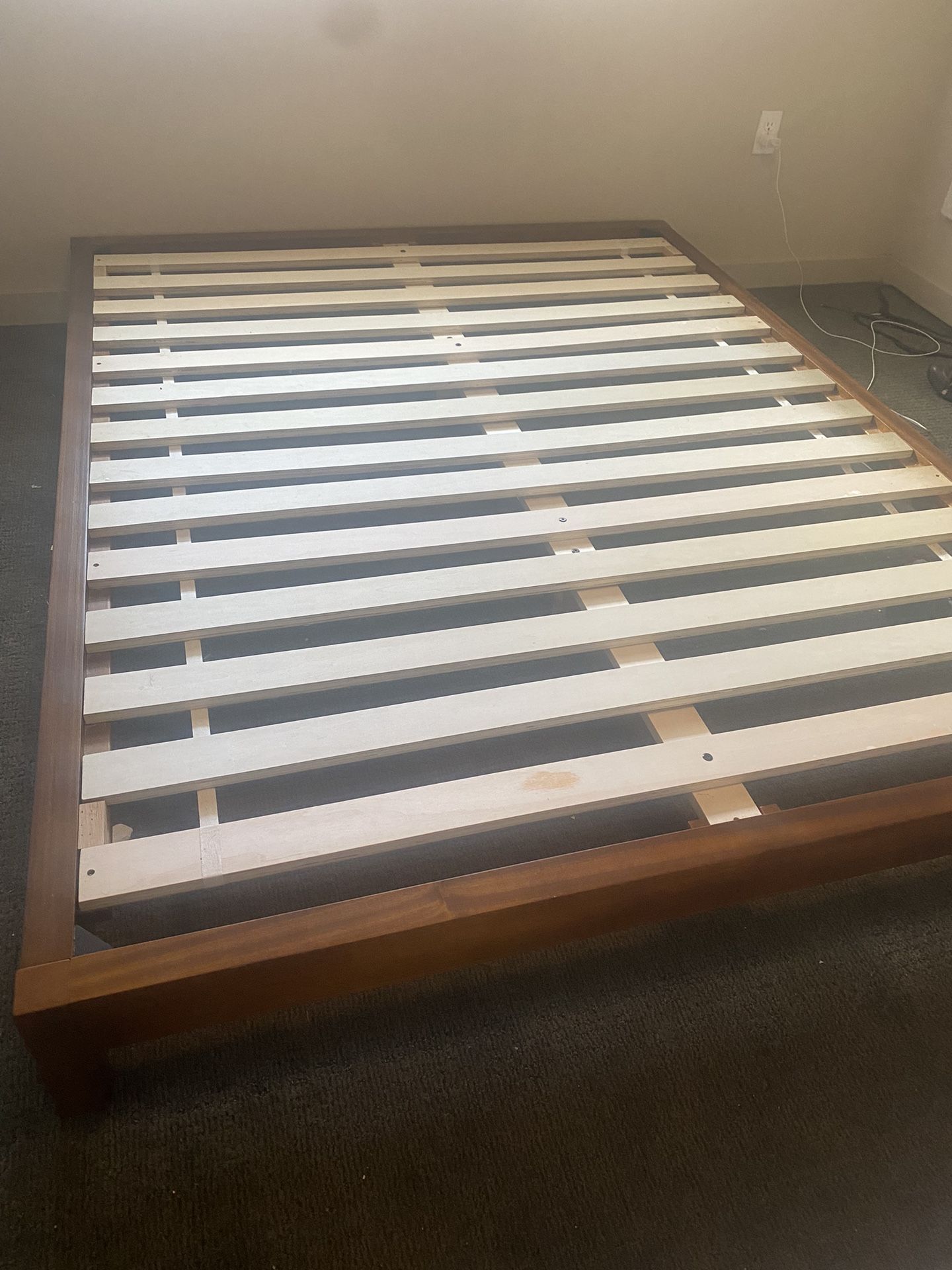 Queen size bed ( CB2) Mattress Not Included for Sale in Seattle, WA