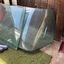 1973 GMC RV Front Windshield Both Sides