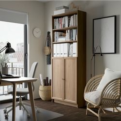 Ikea BILLY bookcase with doors