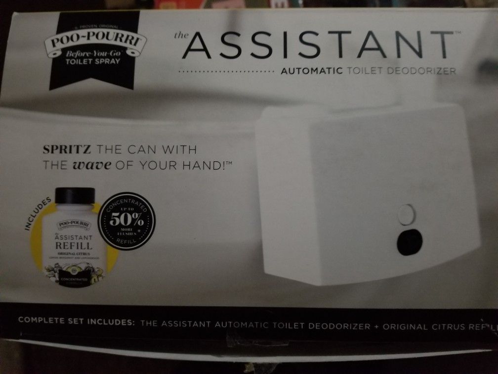 Poo-Pourri Before-You-Go Assistant Automatic Toilet Deodorizer Kit