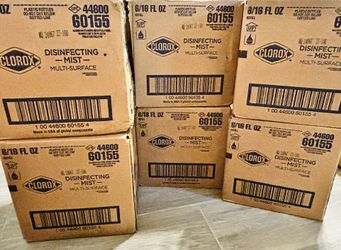 CASE OF CLOROX DISINFECTING MIST MULTI-SURFACE REFILLS | X6 BOTTLES