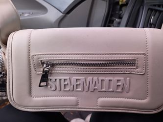 Steve Madden Cream Crossbody Bag