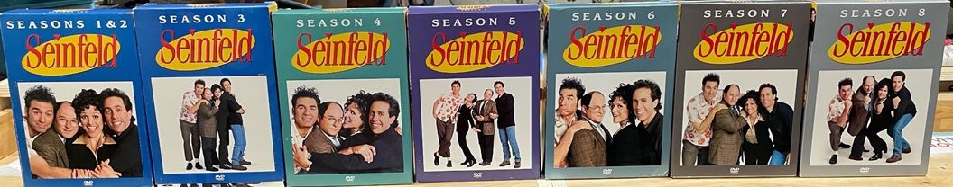Seinfeld Seasons 1 thru 8