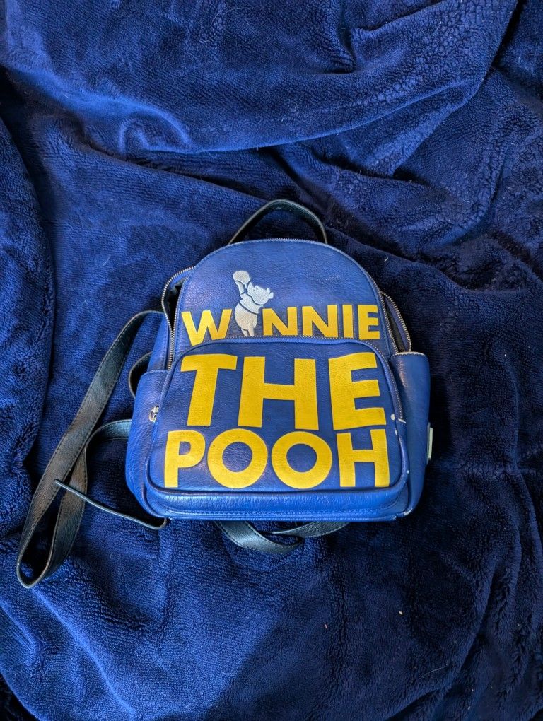 Loungefly winnie the pooh backpack and wallet
