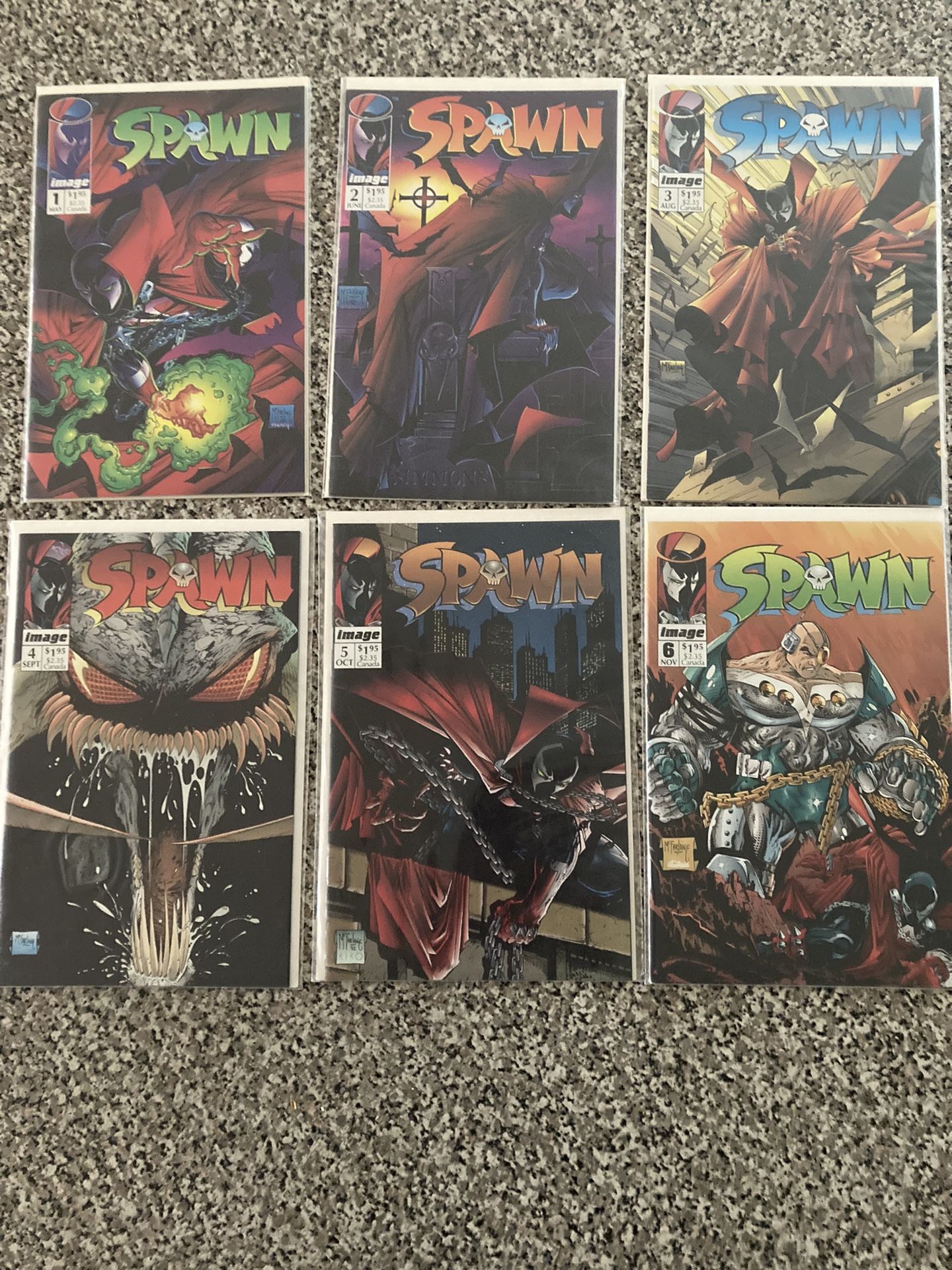 Spawn Issues 1 Thru 13