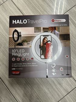 Halo TravelPro 10” LED Ring light