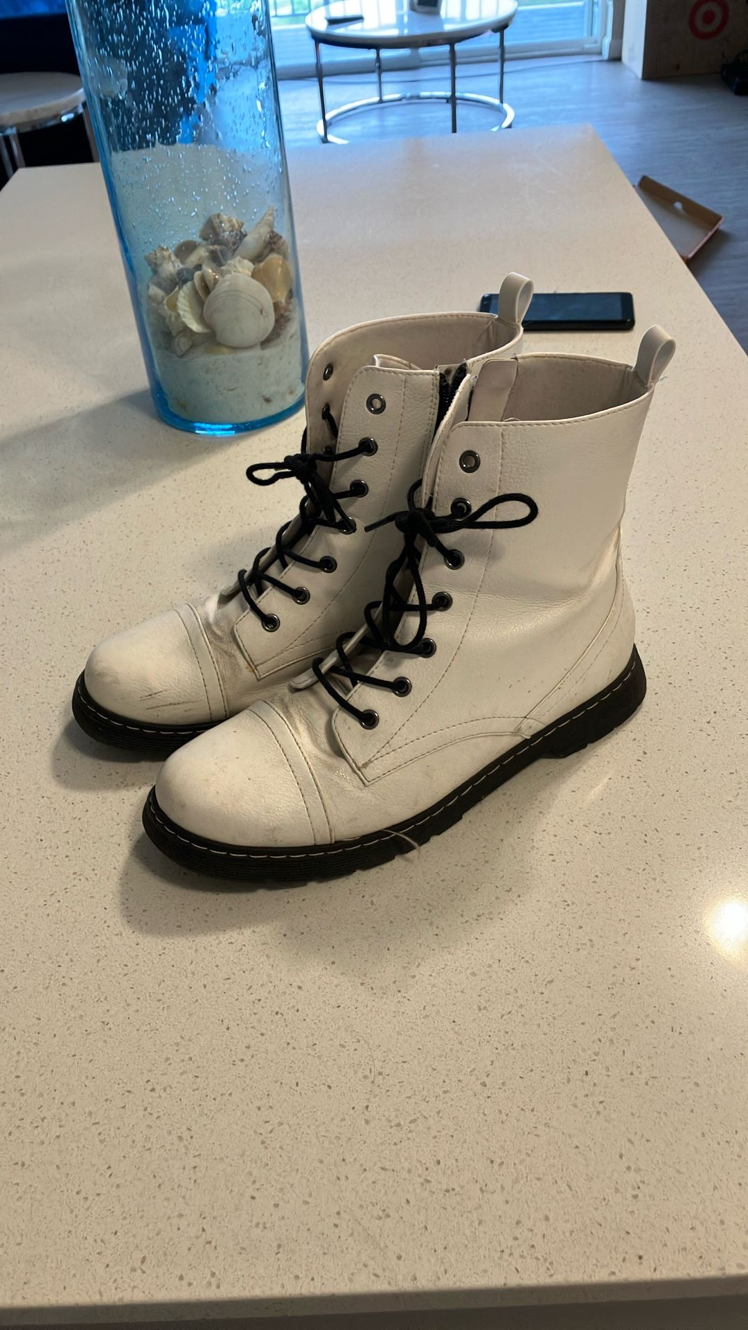 White Boots