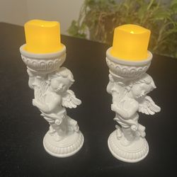 Beautiful Angel Candle Holders For You Or A Perfect Mothers Day Gift 
