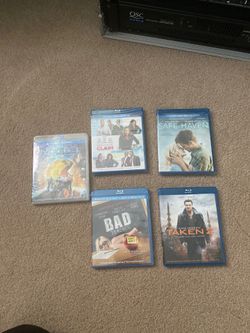 NEW SEALED BLUE RAY MOVIES