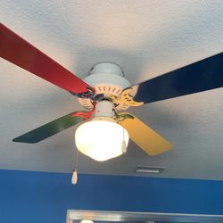 42” Ceiling Fan with Light