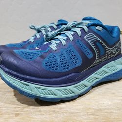HOKA ONE ONE Women's Stinson ATR 5 Trail Running Shoes (8.5) Seaport Aqua Haze 