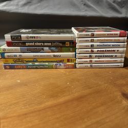 Video Games & Movies (DIFFERENT CONSOLES)
