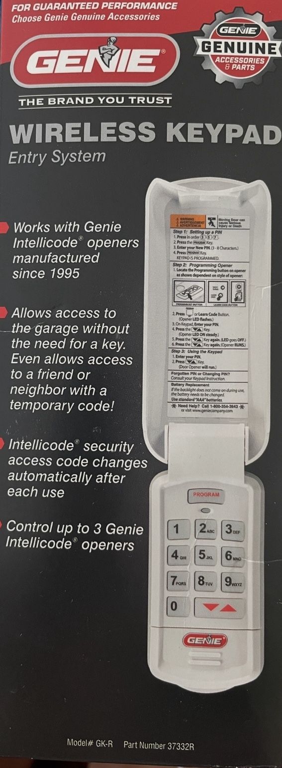Wireless Keypad Entry System