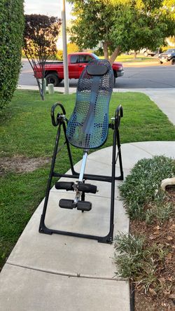 Inversion Table with Ankle Lock