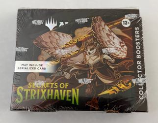 Magic: The Gathering Secrets of Strixhaven Collector Booster Box NEW/SEALED