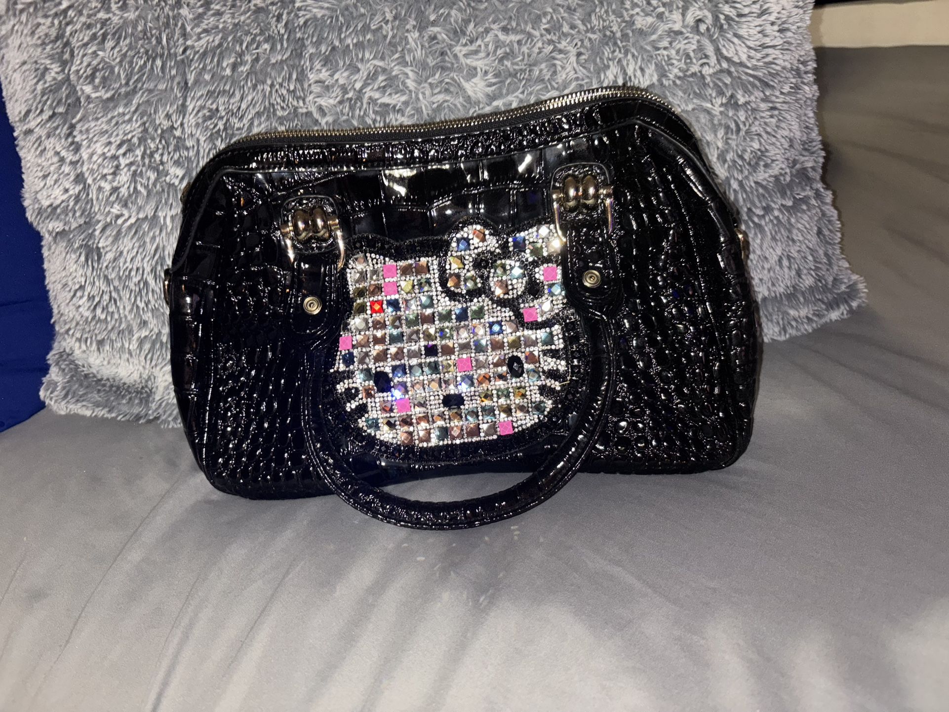 Rhinestone Hello Kitty Purse 