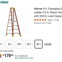 Werner 8’ Ladder