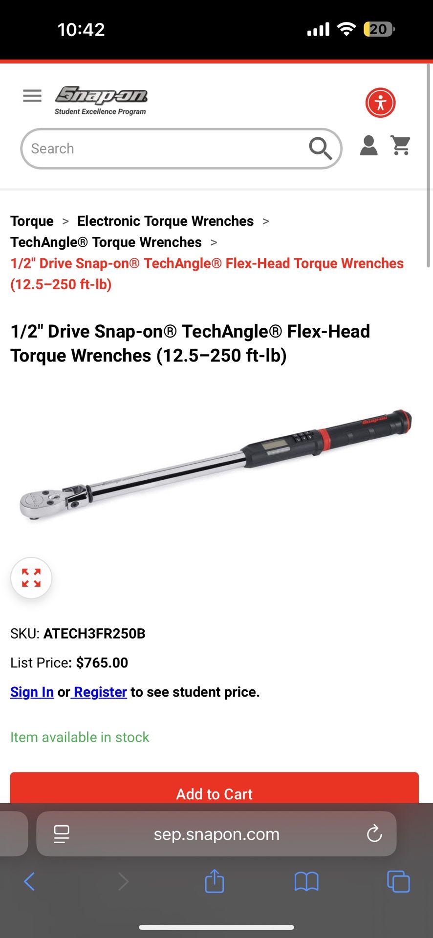 Brand New Electronic Torque Wrench 