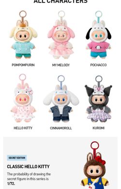 Labubu hello kitty