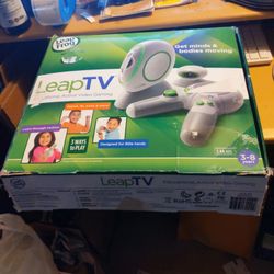 Leapfrog Leaptv Educational Active Video Gaming System With 2 Games