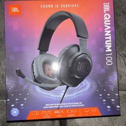 JBL quantum 100 gaming headphones