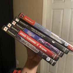 PS2 Games (Take All For $80)