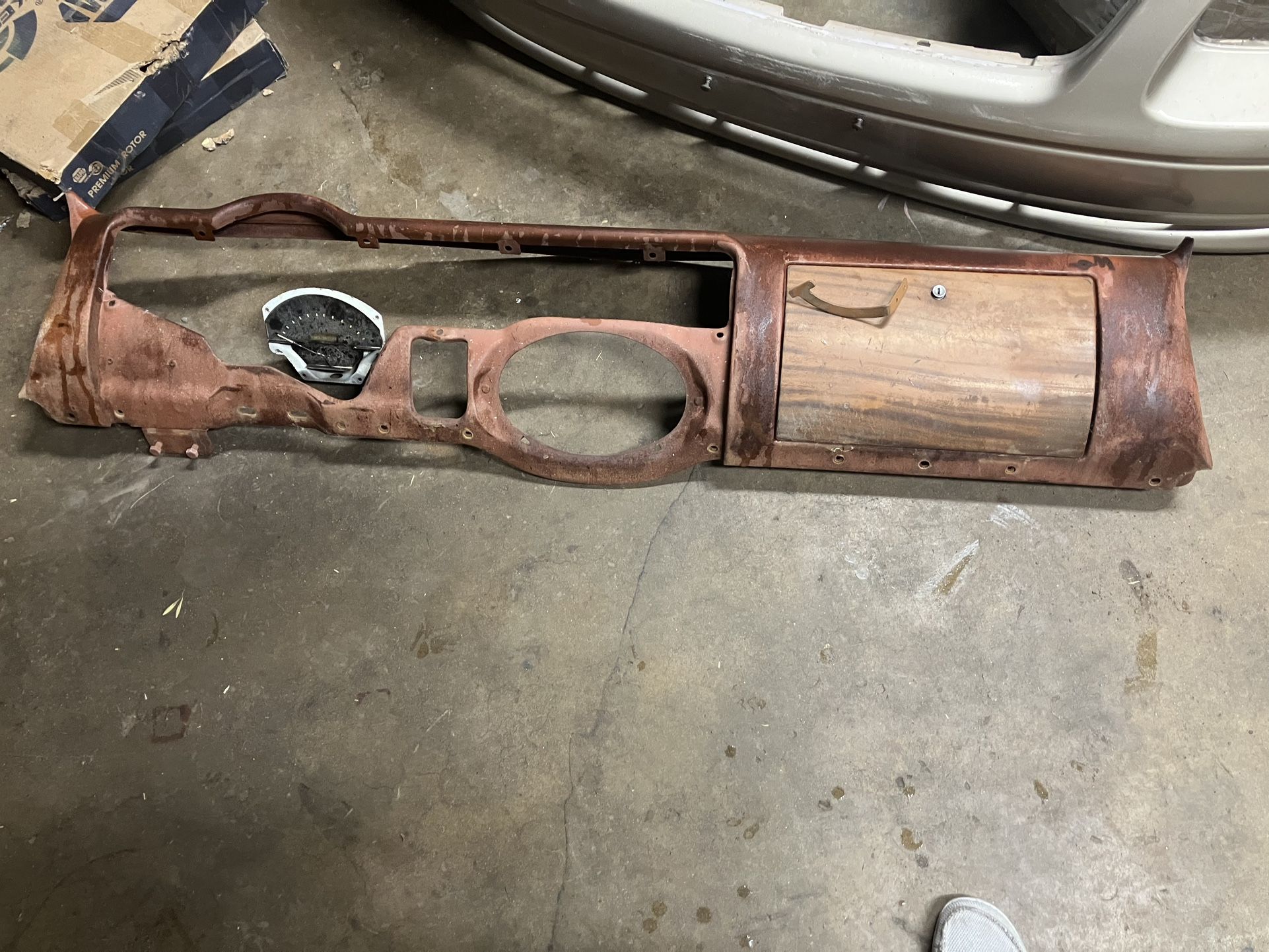 1950 Mercury Woody Dashboard Parts