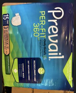 Prevail Pre-fit360 Pack Of 15  Each  3 Avaible