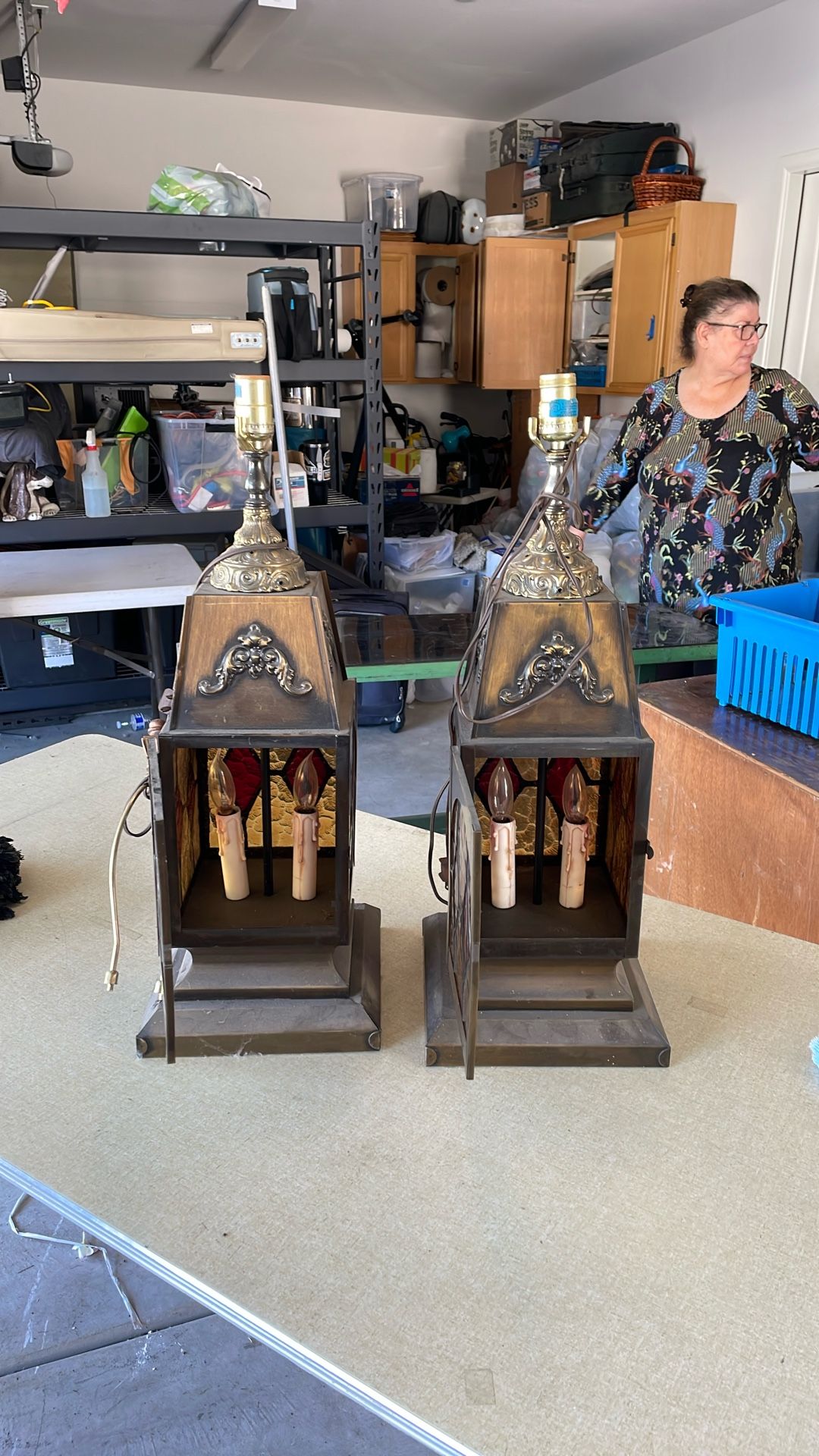Medieval Gothic Table Lamps